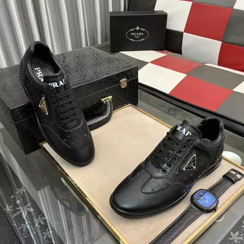 Replica Prada Casual Shoes For Men #1361701 $80.00 USD for Wholesale