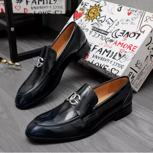 Dolce &amp; Gabbana D&amp;G Leather Shoes For Men #1361742 $96.00 USD, Wholesale Replica Dolce &amp; Gabbana D&amp;G Leather Shoes