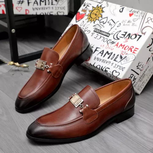Dolce &amp; Gabbana D&amp;G Leather Shoes For Men #1361746 $96.00 USD, Wholesale Replica Dolce &amp; Gabbana D&amp;G Leather Shoes
