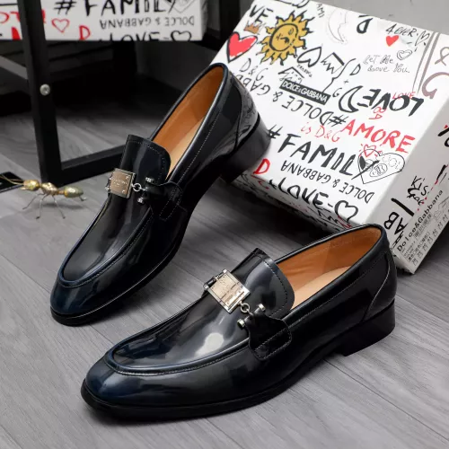 Dolce &amp; Gabbana D&amp;G Leather Shoes For Men #1361748 $96.00 USD, Wholesale Replica Dolce &amp; Gabbana D&amp;G Leather Shoes