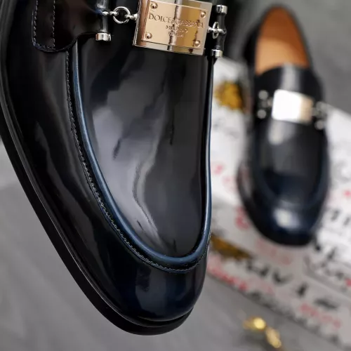 Replica Dolce & Gabbana D&G Leather Shoes For Men #1361748 $96.00 USD for Wholesale