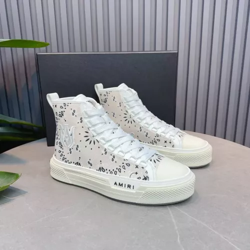 Amiri High Tops Shoes For Men #1361814 $112.00 USD, Wholesale Replica Amiri High Tops Shoes