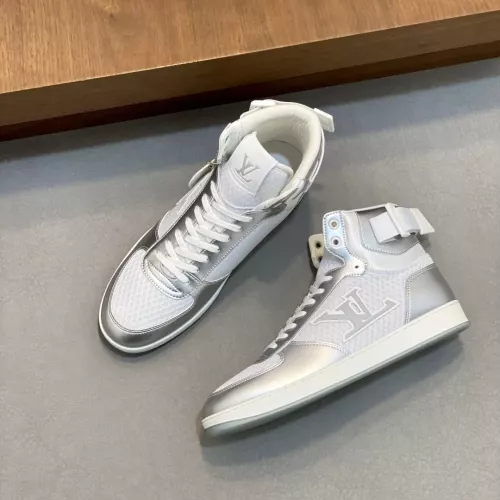 Louis Vuitton High Tops Shoes For Men #1361976 $82.00 USD, Wholesale Replica Louis Vuitton High Tops Shoes