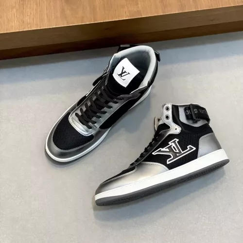 Louis Vuitton High Tops Shoes For Men #1361977 $82.00 USD, Wholesale Replica Louis Vuitton High Tops Shoes