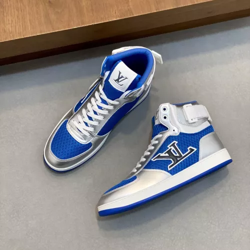 Louis Vuitton High Tops Shoes For Men #1361978 $82.00 USD, Wholesale Replica Louis Vuitton High Tops Shoes