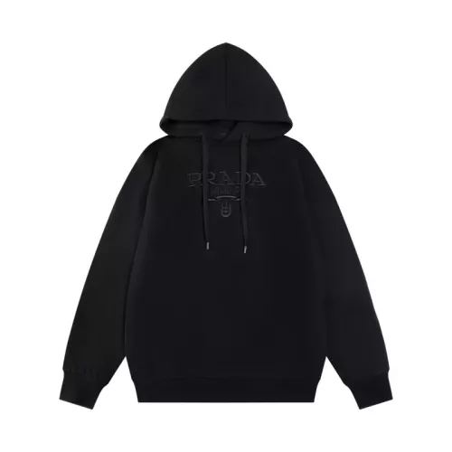 Prada Hoodies Long Sleeved For Unisex #1361984 $64.00 USD, Wholesale Replica Prada Hoodies