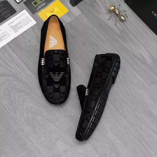 Replica Armani Leather Shoes For Men #1362014 $76.00 USD for Wholesale