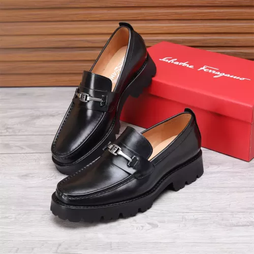 Salvatore Ferragamo Leather Shoes For Men #1362018 $96.00 USD, Wholesale Replica Salvatore Ferragamo Leather Shoes