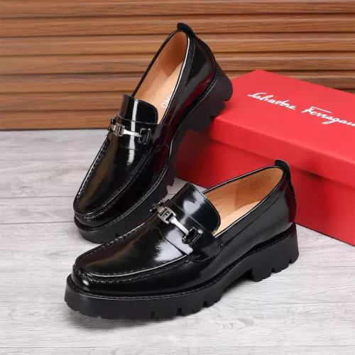 Salvatore Ferragamo Leather Shoes For Men #1362019 $96.00 USD, Wholesale Replica Salvatore Ferragamo Leather Shoes