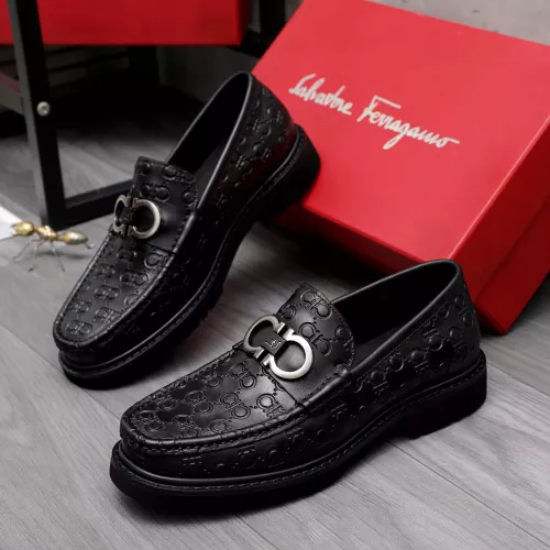 Salvatore Ferragamo Leather Shoes For Men #1362027 $96.00 USD, Wholesale Replica Salvatore Ferragamo Leather Shoes