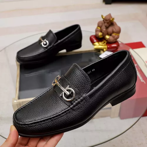 Salvatore Ferragamo Leather Shoes For Men #1362037 $88.00 USD, Wholesale Replica Salvatore Ferragamo Leather Shoes