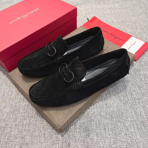 Salvatore Ferragamo Leather Shoes For Men #1362050 $82.00 USD, Wholesale Replica Salvatore Ferragamo Leather Shoes