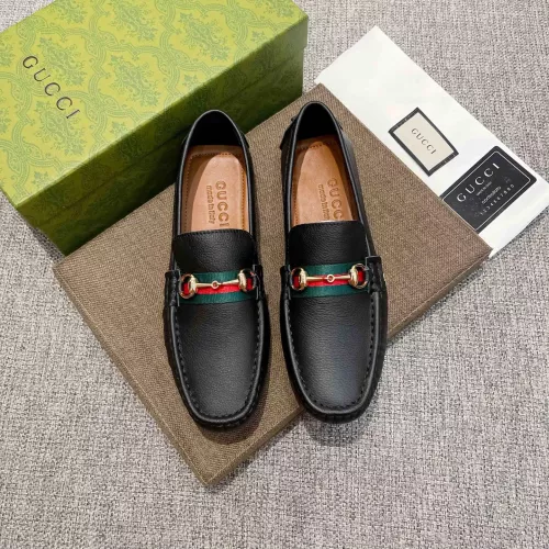 Replica Gucci Oxfords Shoes For Men #1362051 $85.00 USD for Wholesale