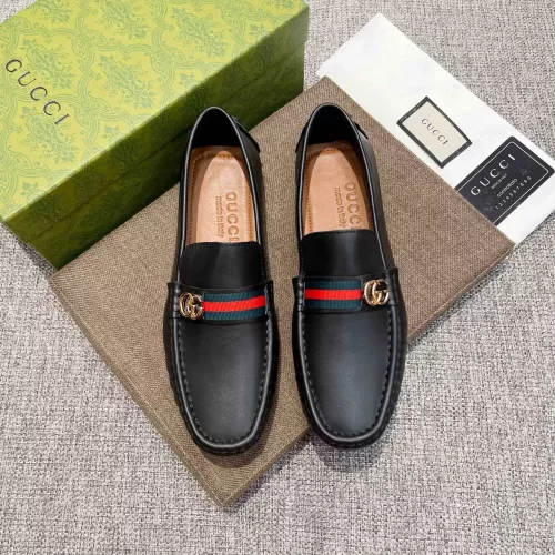 Replica Gucci Oxfords Shoes For Men #1362052 $85.00 USD for Wholesale