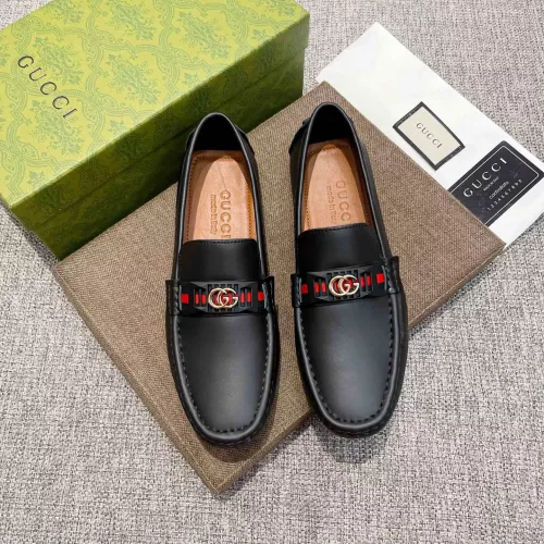 Replica Gucci Oxfords Shoes For Men #1362053 $85.00 USD for Wholesale