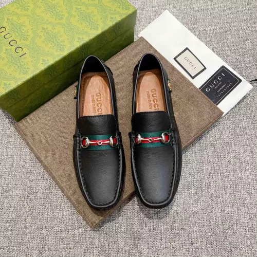 Replica Gucci Oxfords Shoes For Men #1362055 $85.00 USD for Wholesale