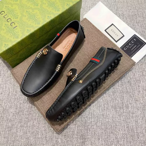 Replica Gucci Oxfords Shoes For Men #1362056 $85.00 USD for Wholesale