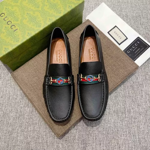 Replica Gucci Oxfords Shoes For Men #1362060 $85.00 USD for Wholesale