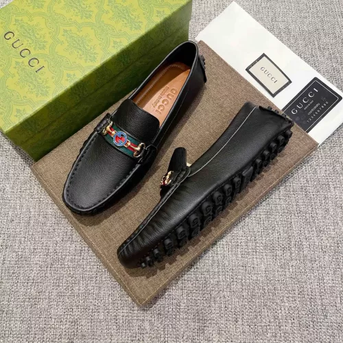 Replica Gucci Oxfords Shoes For Men #1362060 $85.00 USD for Wholesale
