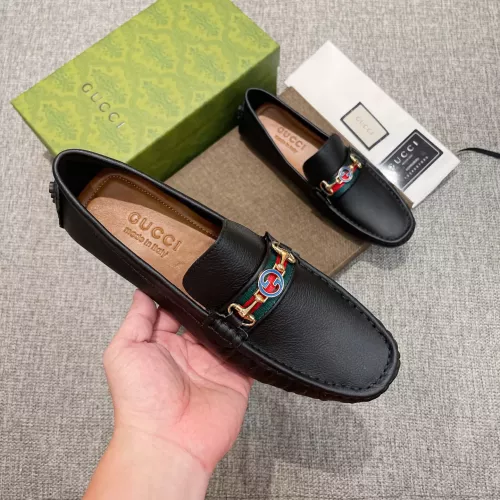 Replica Gucci Oxfords Shoes For Men #1362060 $85.00 USD for Wholesale