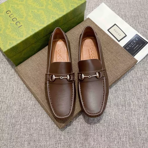 Replica Gucci Oxfords Shoes For Men #1362061 $85.00 USD for Wholesale