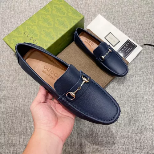 Replica Gucci Oxfords Shoes For Men #1362066 $85.00 USD for Wholesale