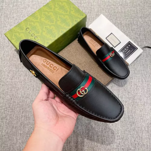Replica Gucci Oxfords Shoes For Men #1362068 $85.00 USD for Wholesale