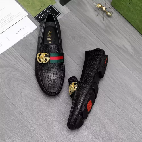 Replica Gucci Oxfords Shoes For Men #1362073 $80.00 USD for Wholesale