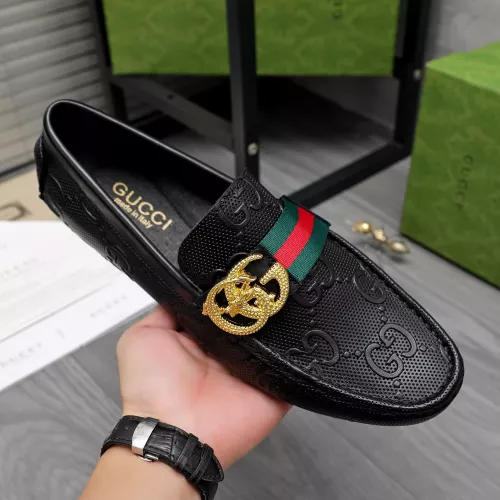 Replica Gucci Oxfords Shoes For Men #1362073 $80.00 USD for Wholesale