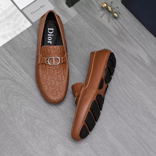 Christian Dior Leather Shoes For Men #1362082 $80.00 USD, Wholesale Replica Christian Dior Leather Shoes
