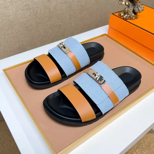Hermes Slippers For Men #1362086 $56.00 USD, Wholesale Replica Hermes Slippers