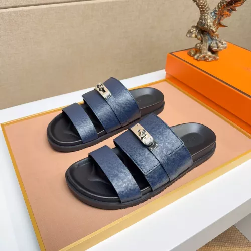 Hermes Slippers For Men #1362124 $56.00 USD, Wholesale Replica Hermes Slippers