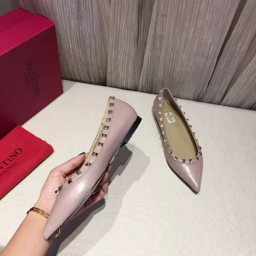 Valentino Flat Shoes For Women #1362292 $92.00 USD, Wholesale Replica Valentino Flat Shoes