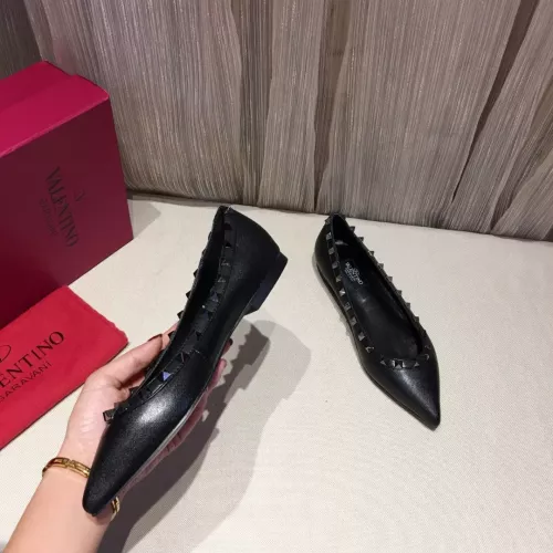 Valentino Flat Shoes For Women #1362297 $92.00 USD, Wholesale Replica Valentino Flat Shoes