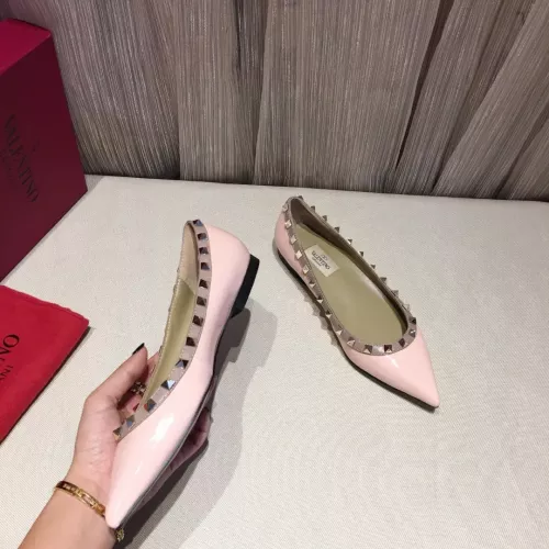 Valentino Flat Shoes For Women #1362303 $92.00 USD, Wholesale Replica Valentino Flat Shoes