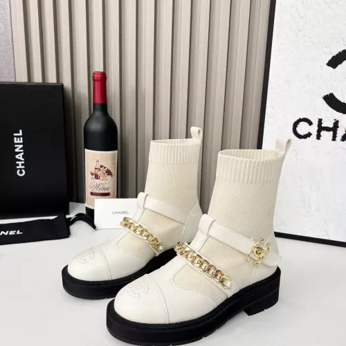 Chanel Boots For Women #1362558 $122.00 USD, Wholesale Replica Chanel Boots