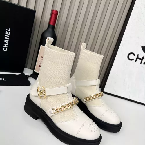 Replica Chanel Boots For Women #1362558 $122.00 USD for Wholesale