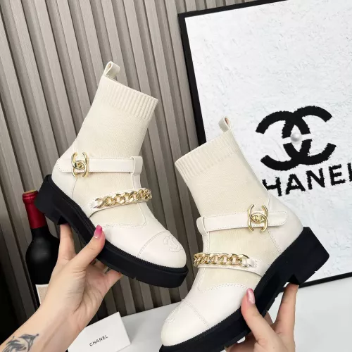 Replica Chanel Boots For Women #1362558 $122.00 USD for Wholesale