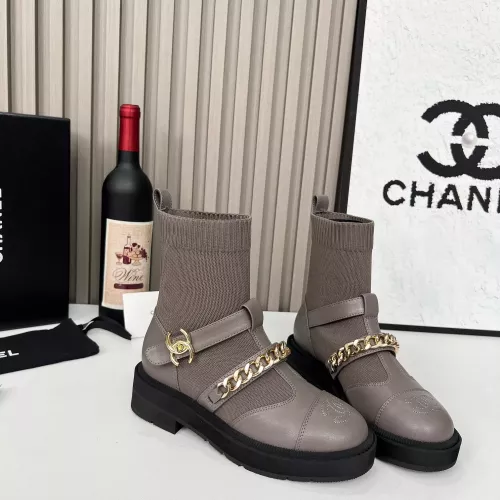 Replica Chanel Boots For Women #1362561 $122.00 USD for Wholesale