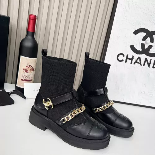 Replica Chanel Boots For Women #1362562 $122.00 USD for Wholesale