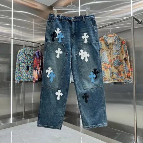 Chrome Hearts Jeans For Unisex #1362736 $56.00 USD, Wholesale Replica Chrome Hearts Jeans