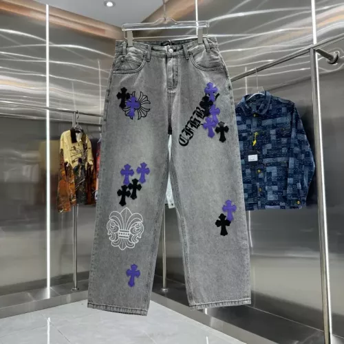 Chrome Hearts Jeans For Unisex #1362744 $68.00 USD, Wholesale Replica Chrome Hearts Jeans