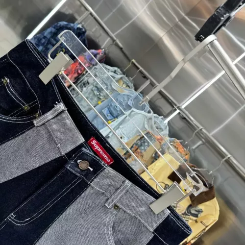 Replica Supreme Jeans For Unisex #1362777 $52.00 USD for Wholesale