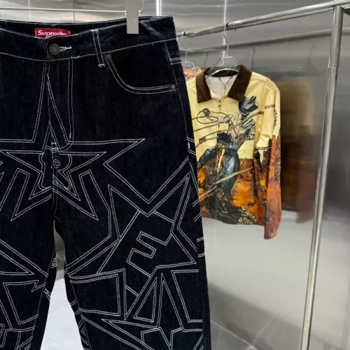 Replica Supreme Jeans For Unisex #1362778 $52.00 USD for Wholesale