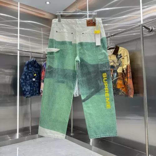 Replica Supreme Jeans For Unisex #1362781 $56.00 USD for Wholesale