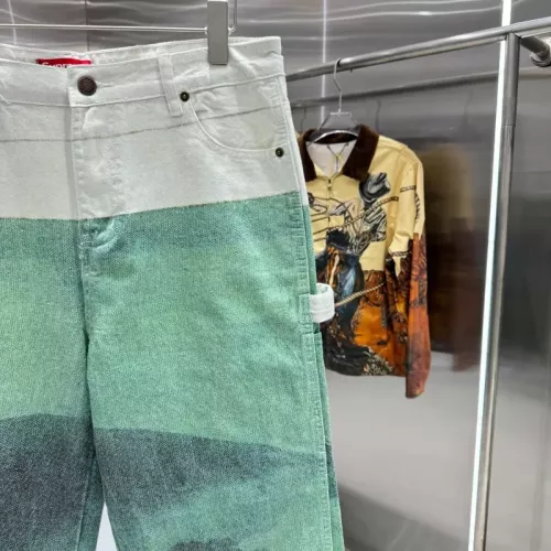 Replica Supreme Jeans For Unisex #1362781 $56.00 USD for Wholesale