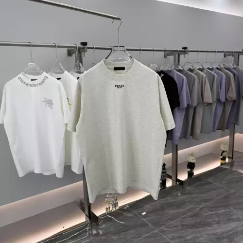 Prada T-Shirts Short Sleeved For Unisex #1362788 $40.00 USD, Wholesale Replica Prada T-Shirts