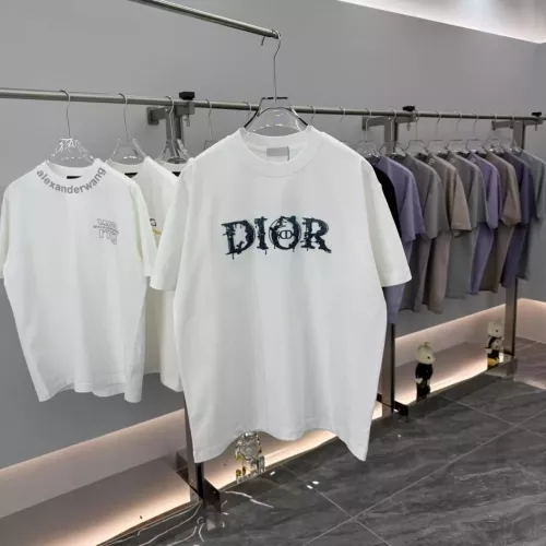 Christian Dior T-Shirts Short Sleeved For Unisex #1362794 $42.00 USD, Wholesale Replica Christian Dior T-Shirts