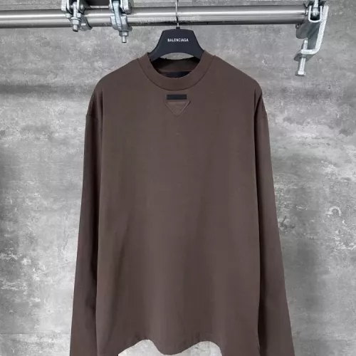 Prada T-Shirts Long Sleeved For Unisex #1362800 $56.00 USD, Wholesale Replica Prada T-Shirts