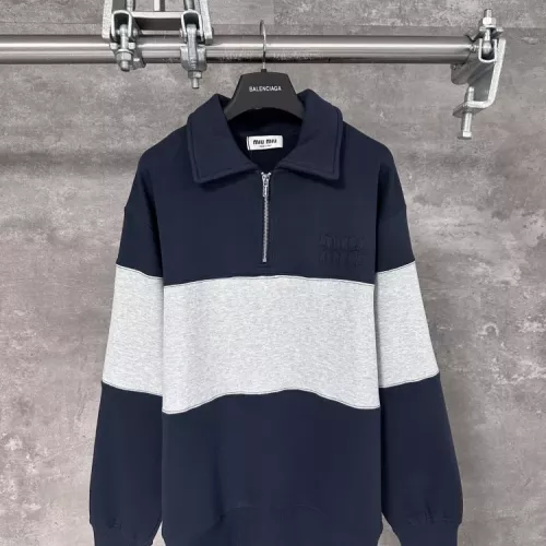 MIU MIU Hoodies Long Sleeved For Unisex #1362817 $72.00 USD, Wholesale Replica MIU MIU Hoodies